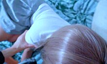 Horny Mexican Schoolgirl Princess Tries Cum in Homemade POV