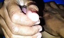 new secretary must stroke boss cock first teasing handjob closeup before anything else