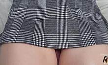 rub petite student's tight virgin pussy till accidental fuck