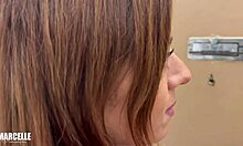 vizinho helps with internet then big ass brazilian milf sits on his cock as juicy tip