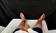 i got so horny remembering my ex i jerked off cum all over my hand wife cant know