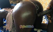 bbw amateur pussy and gaping asshole double penetrated by huge black cock