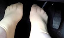 Das Beste Von Little Angel Nylon Feet Pantyhose Fetish Voyeur