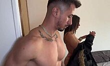 Estais Follando En Mi Cama Trio Hermanastro Big Cock Deepthroat Cum Facial Slut