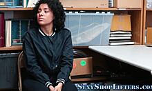 i feel her huge tits bounce wildly fucking this busty cop after getting caught