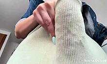 hey stepson caught my pudgy cock throbbing so suck it and swallow my cum