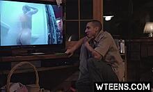 petite blonde college gf snatched shower deepthroat gagging freaky cock haunted bathroom