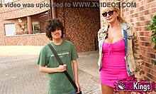 victoria vera bends for young cock slamming her fat milf ass doggystyle