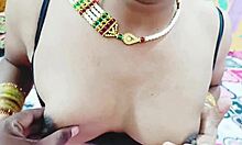 WOW INDIAN BRIDE'S FIRST NIGHT TELUGU DIRTY TALK WITH STEPDAD SPANKING CURVY BODY!