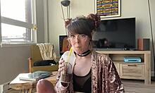 chill sunday on couch blowing olivia's deepthroat then sloppy fuck 😜💋