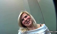 Czech Teen Seduced in Mall Fucked POV