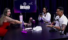 Vivy Marques' Big Dick Bully Son Anal Fucks in Sheer Red Casting