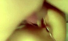 horny brunette sucks cock in car then fucked in tight teen pussy doggystyle