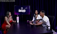 Vivy Marques' Big Dick Bully Son Anal Fucks in Sheer Red Casting