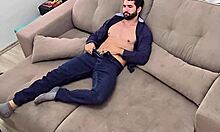 coming home work see huge cocked muscular brazilian neighbor jerking off cfnm rip clothes