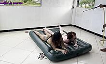 he helped two lingerie milfs now they fist and anal creampie his huge cock pov