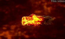 lilu tattoo stuffs two big cocks in all holes double anal 🔥🍑💦