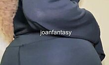 joanfantasy grabs solo masturbation thrill during lunch break washroom hideaway