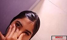 GABI PAQUES TAKES A STEAMY SHOWER GETTING READY TO GET NAUGHTY IN LINGERIE