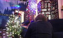 Hotwife Steffi's Plaid Skirt Pussy Dance Rocks! Alt Cut