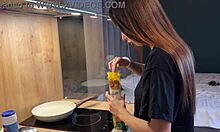 the free use fantasy unfolds as tanned brunette housewife submits to neighbor's every command