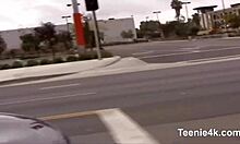 Sexy skinny amateur teen bitch moans as monster cock penetrates tight shaved pussy then facial