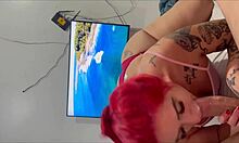 a puta camila gaucha savors creamy cum chantilly in pro deepthroat blowjob