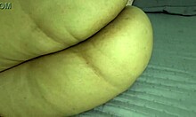 Watch Me Sensually Caress Busty Curvy Colombian MILF in Thong to Make Her Juicy Pussy Drip!