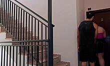 Naughty Wife Spreads For Neighbor's Huge Cock Behind Hubby's Back