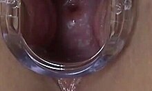 She struts in horny, her shaved wet pussy begging for a deep breedable fill