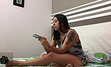 damn check out these curvy colombian babes with big asses flashing natural tits in close-up lesbian tijereta fetish couple action