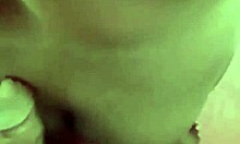 african beauty with big ass and tight shaved pussy bent over for monster cock quickie