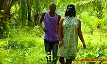 plump african bbw wife gets her bush slammed by monster cock with big titty play