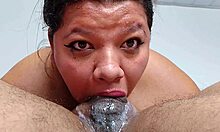 bbw preps sloppy deepthroat 69 ebony rough cum extreme