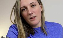 Cozy POV missionary with nympho girlfriend Clara Dee's shaved pussy orgasm