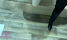 mature milf wife creampied bareback while chatting with husband