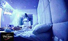 hidden cam spies hotel shower 12 minutes dressing naked