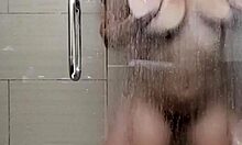 couple gets super dirty fucking n licking in hotel shower 💦😈