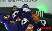 Steamy encounter unfolds in the dark