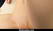 Teen thief's tight pussy punished hard by officer jack's cock