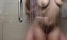 couple gets super dirty fucking n licking in hotel shower 💦😈