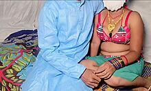 desi wife gets baby doll dress from sasur then hard pussy fuck and oral on christmas