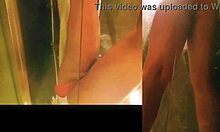 trans amateur showers with dildo toys crossdressing fun