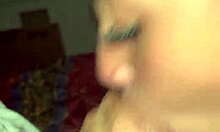 Tiny white girl Sephora Love deepthroats and swallows massive BBC