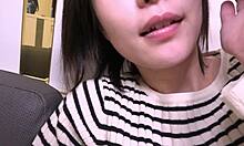 virgin huge tits otaku girl 😍 tries first toy challenge!!