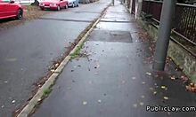 euro pickup couple fucks pov after public nude adventure