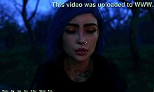 In Being a DIK, this 18-year-old curvy alt girl confesses her squirting feelings during hot date game