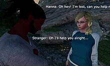 lost hiking teen squirting wildly as black stranger takes full advantage part 1