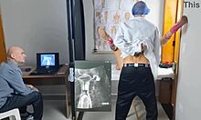 Corno Takes Wife to Clandestine Gynecologist for Ripped Clothes Fucking Huge Cock Humiliation and Cuckold Orgasm