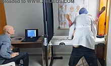 Corno Takes Wife to Clandestine Gynecologist for Ripped Clothes Fucking Huge Cock Humiliation and Cuckold Orgasm